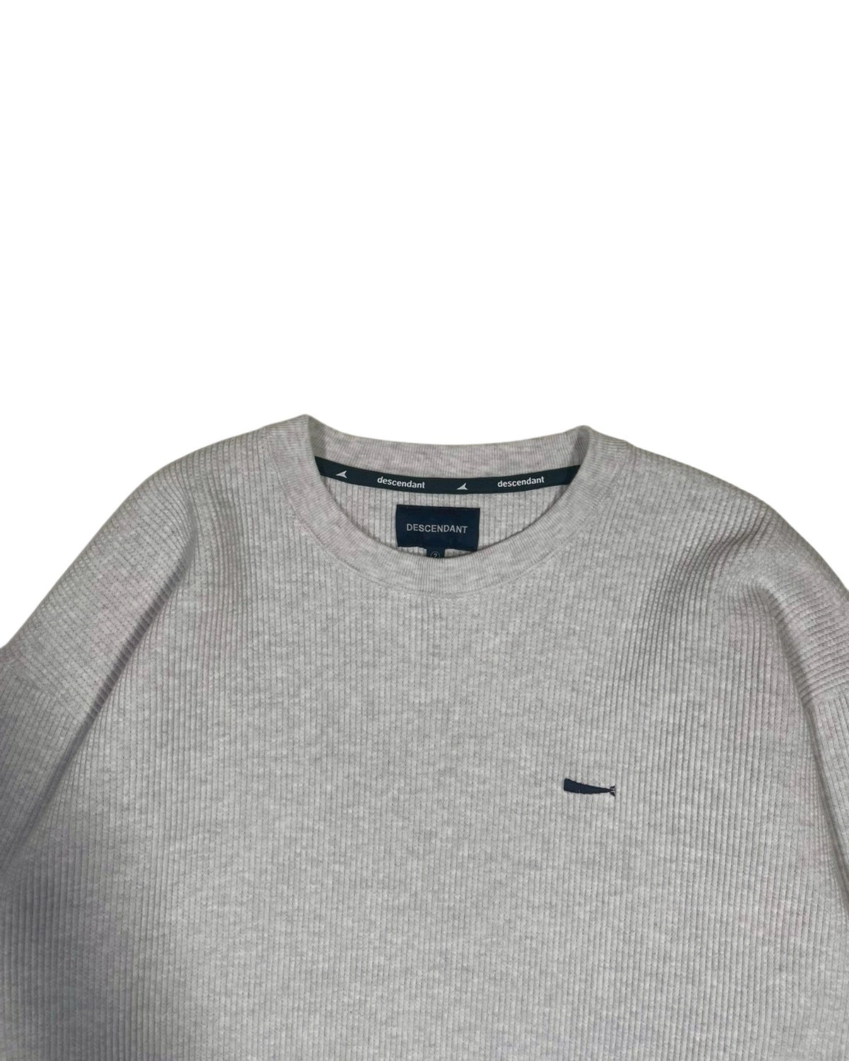 18AW ディセンダント DESCENDANT GAUFRE WAFFLE LS ワッフル ニット 