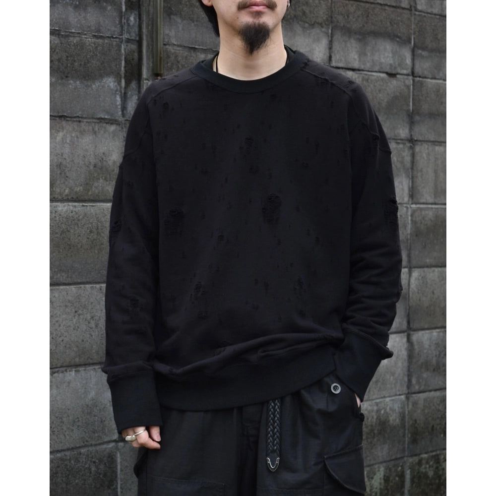 YOHJI YAMAMOTO / CREW NECK SWEAT (HP-T38-084-1)