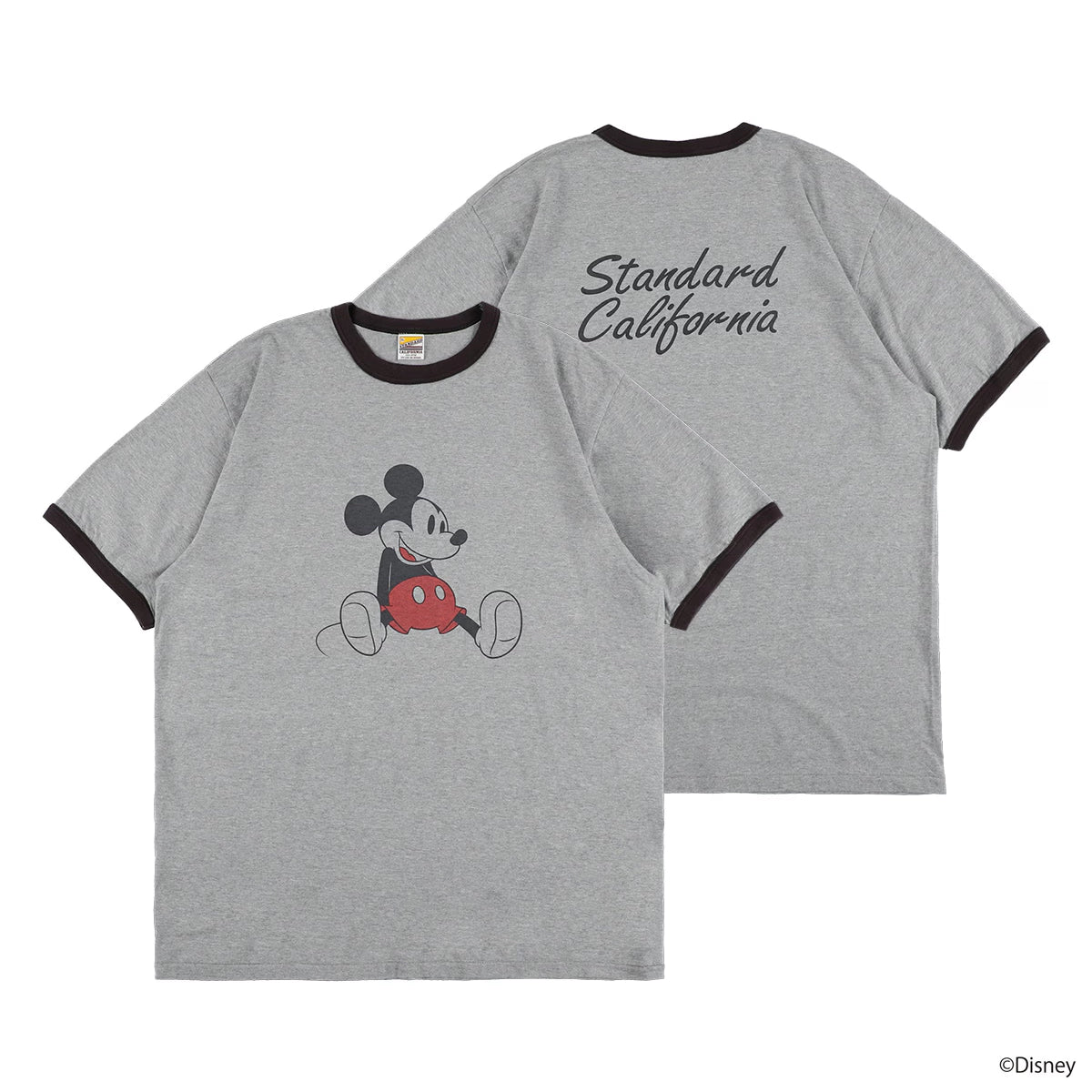Standard California ミッキーマウス　ス ウェットLグレー Standard California ミッキーマウス スウェット L グレー