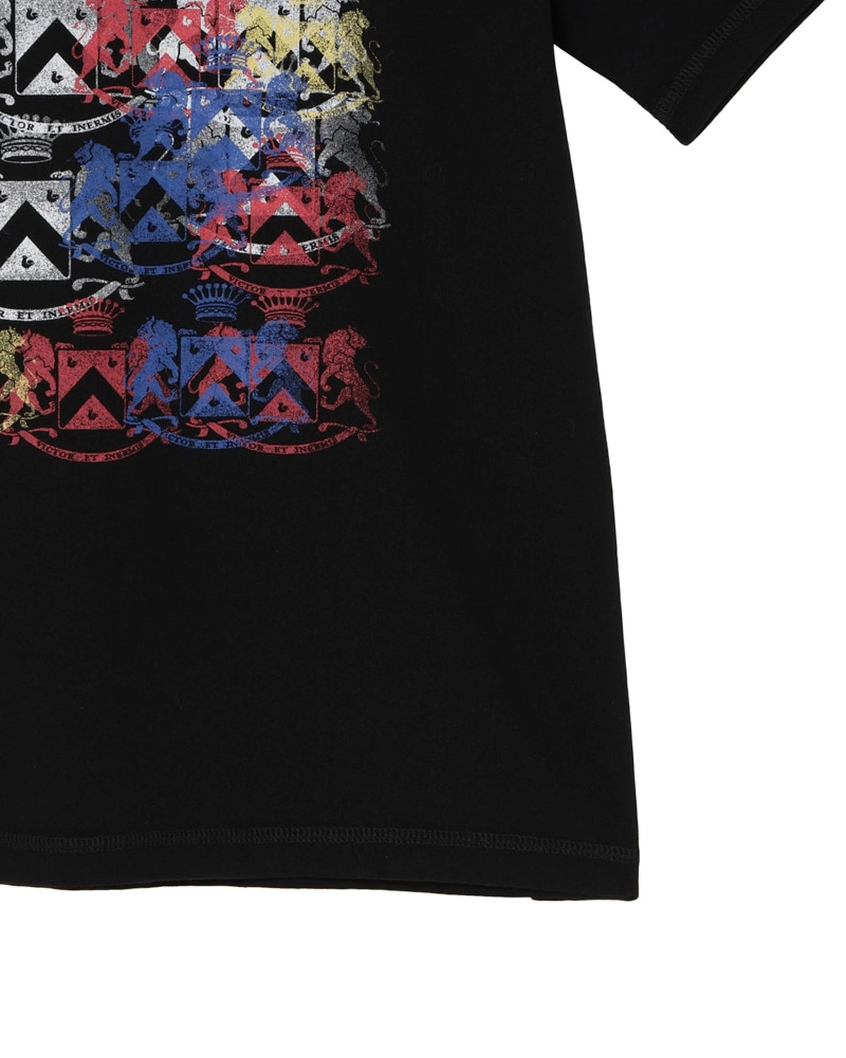 lucien pellat-finet / ユニセックス Tシャツ スカル＆クレスト (213-44413)