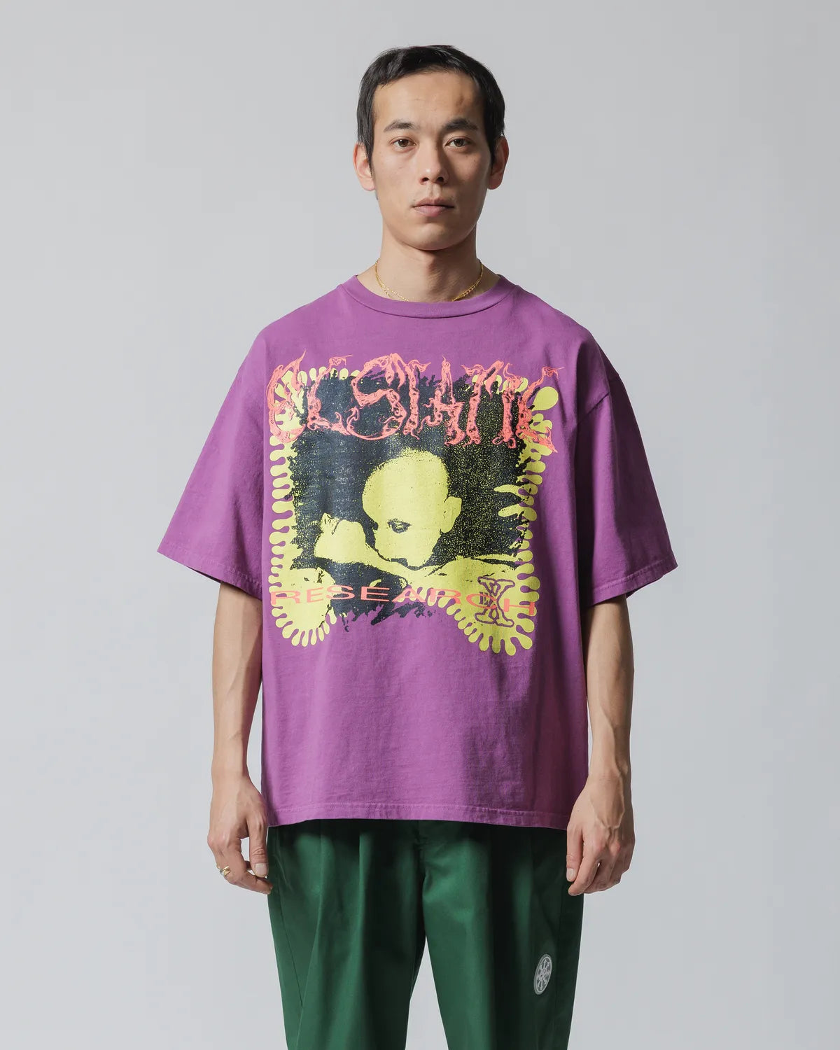 ECSTATIC RESEARCH / UNLUCKY IN LOVE T-SHIRT (EC0021-0105)