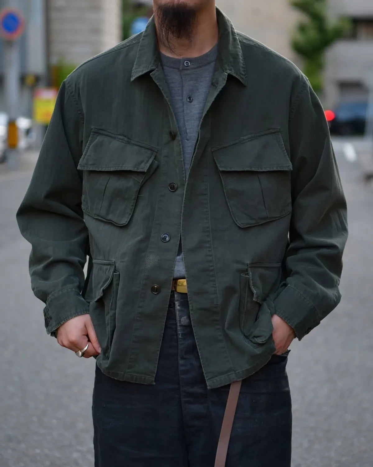 A.PRESSE / Vintage US Army Jungle Fatigue Jacket (25AAP-01-57)
