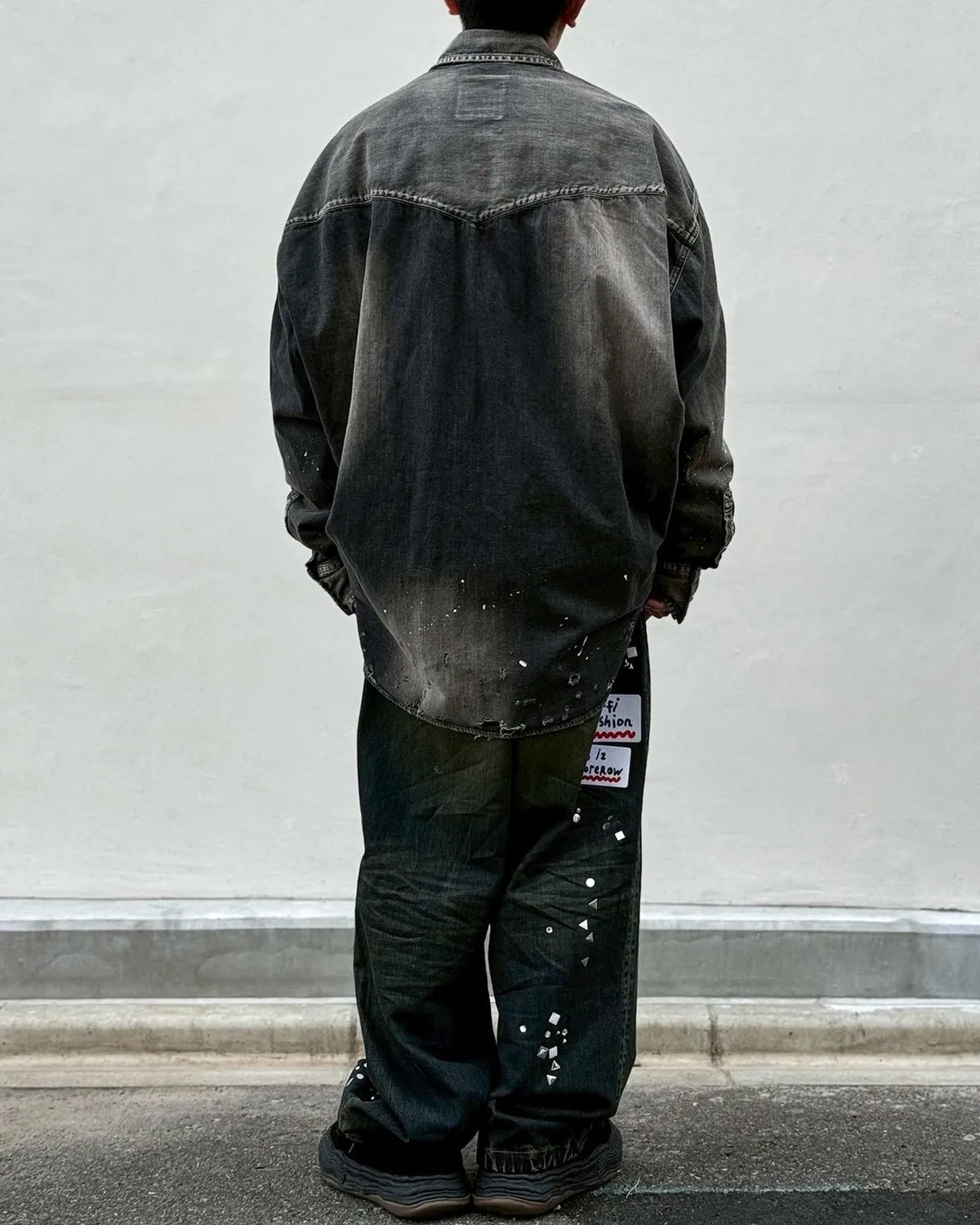 Maison MIHARA YASUHIRO / DENIM SHIRTS w STK (J16SH125)