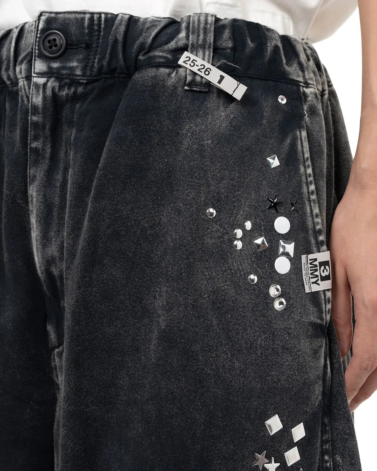 Maison MIHARA YASUHIRO / Embellished Millitary Pants (B15PT062)