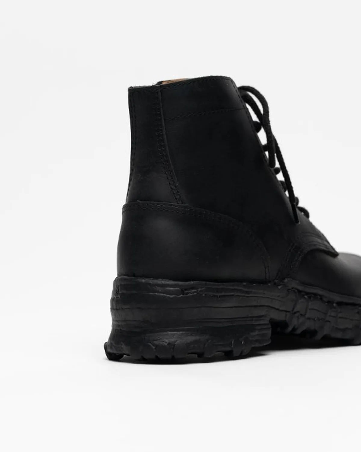 Maison MIHARA YASUHIRO General Scale. / "JOSEPH" Vintage-like Sole Leather Boots (S16FW709)