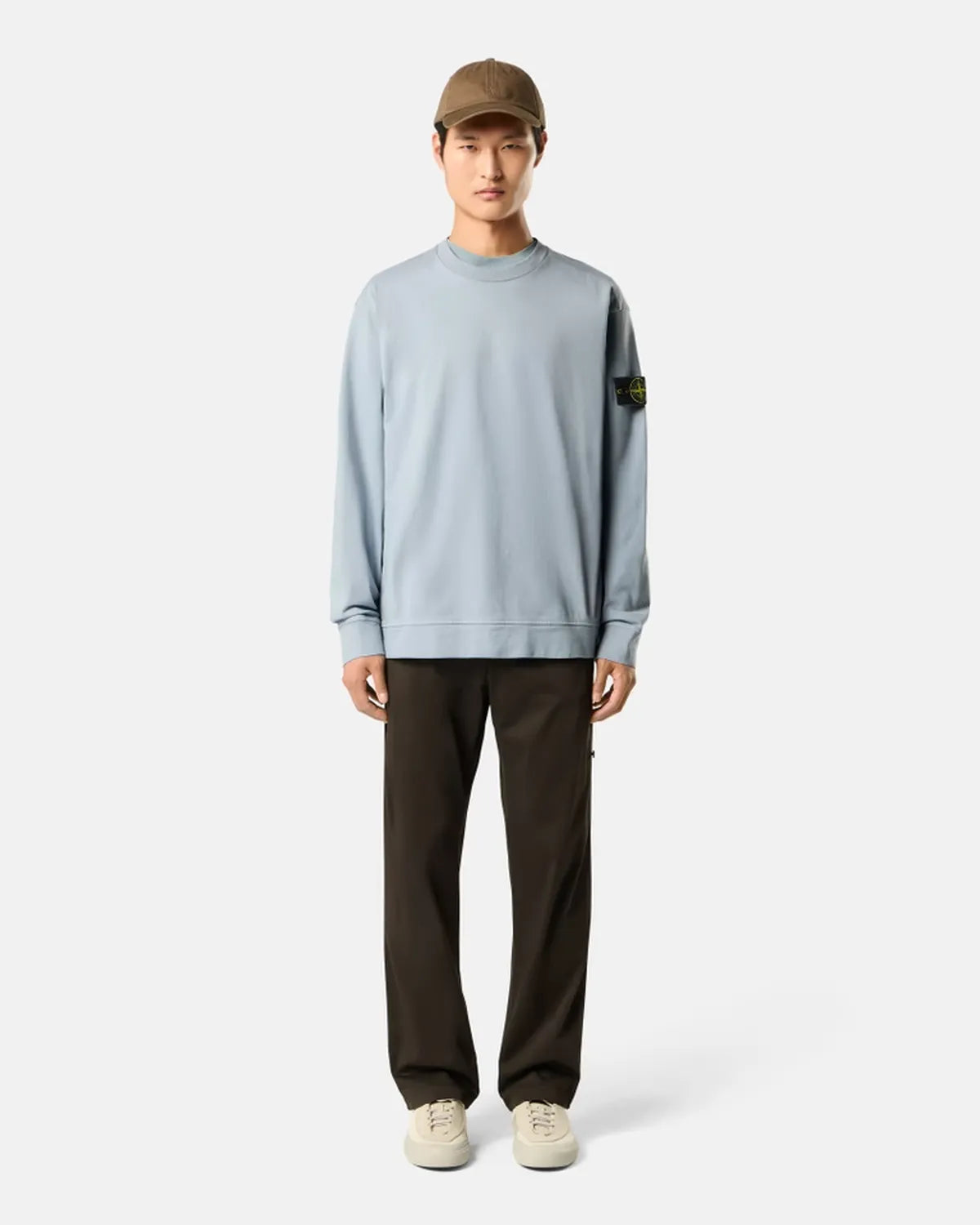 STONE ISLAND / HEAVY ORGANIC COTTON JERSEY (L2S156100057S0B50)