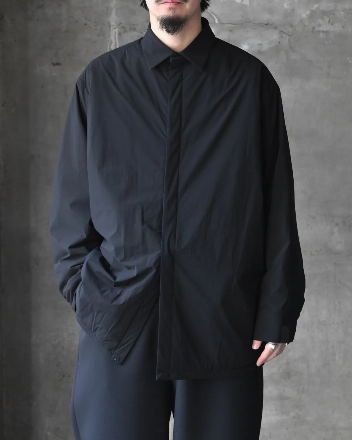 N.HOOLYWOOD COMPILE / PADDED OVERSHIRT (2252-BL20-003)