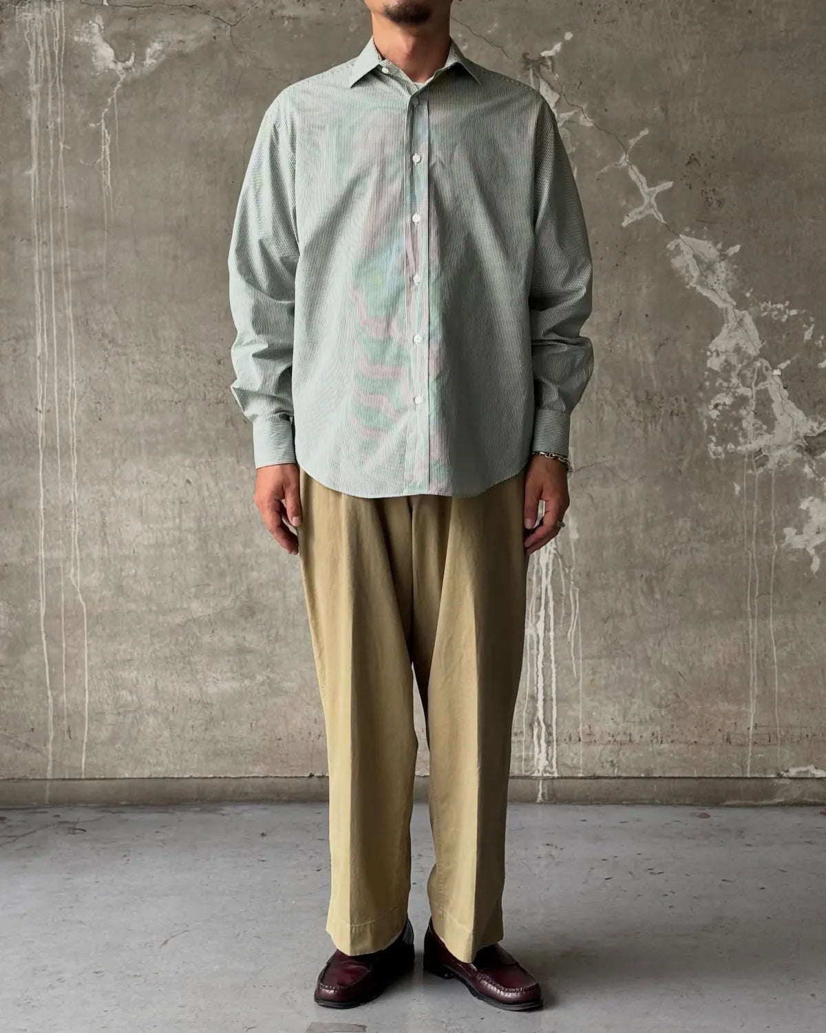 A.PRESSE / Spread Collar Shirt (26AAP-02-15)