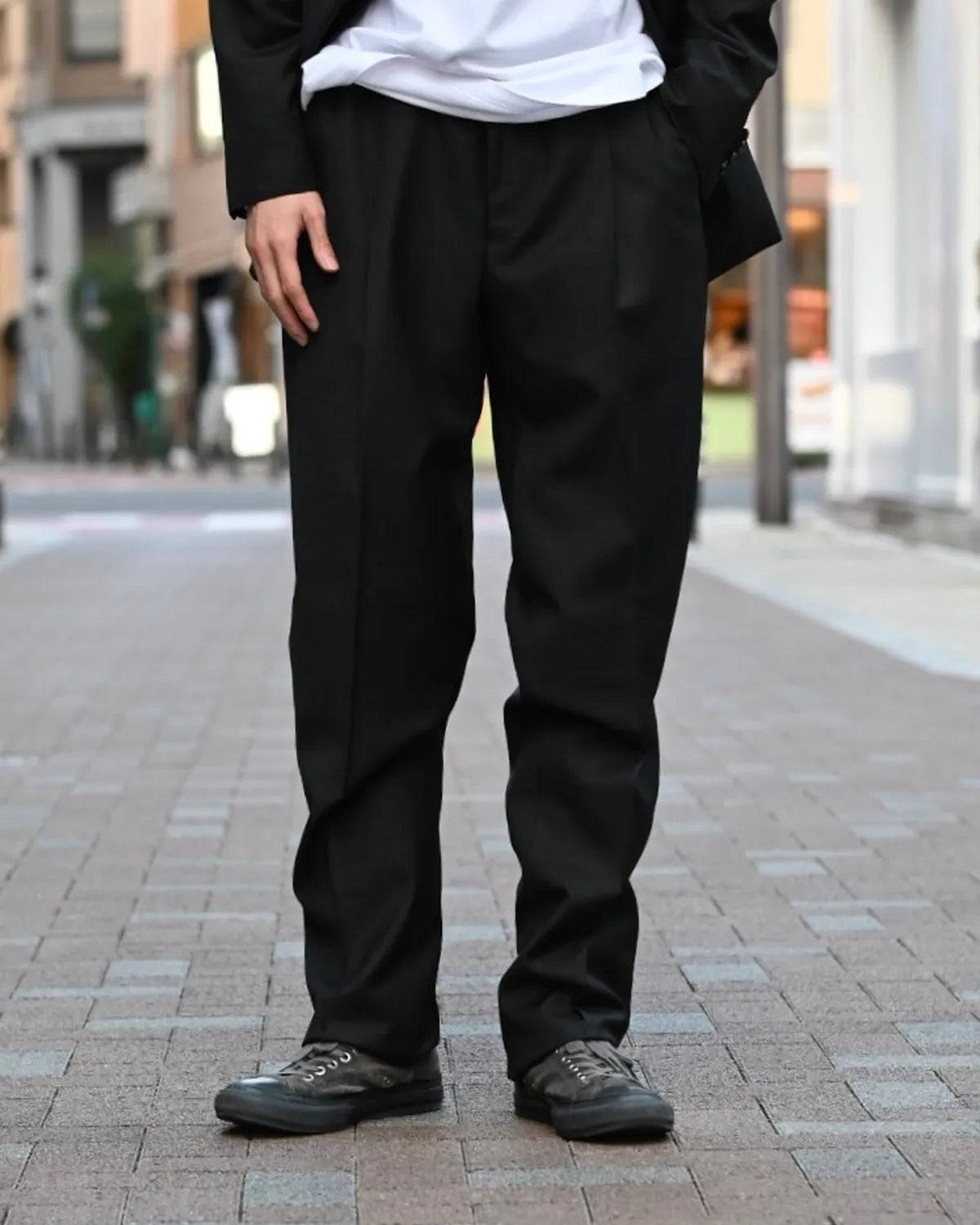 WACKO MARIA × DORMEUIL / SINGLE BREASTED JACKET -TYPE-3- ＆ PLEATED TROUSERS -TYPE-2- (25FW-WMO-SU03)