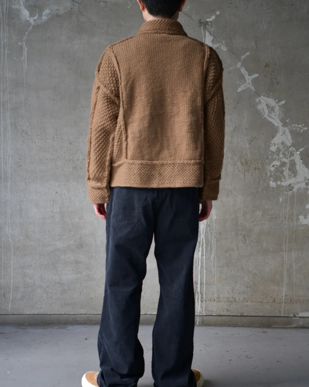 refomed / GRANNY KNIT JACKET (REKN-011)