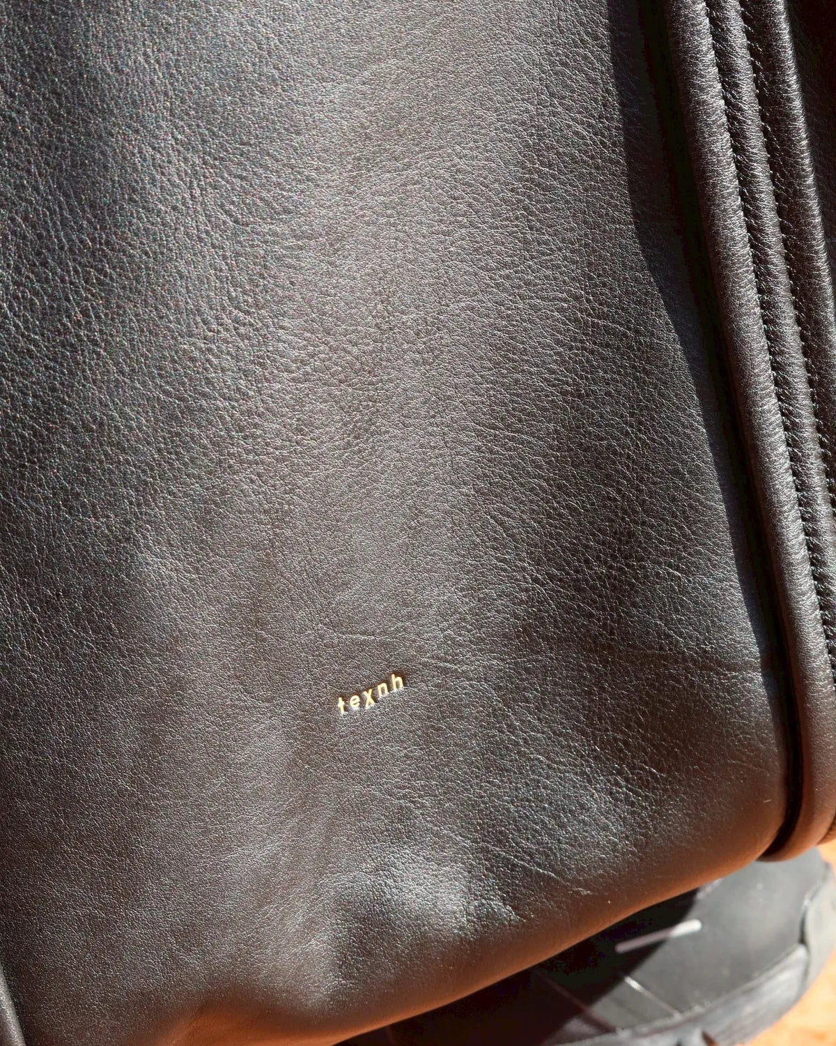 texnh / BLOCK ZIP TOTE (B14-00421-L)