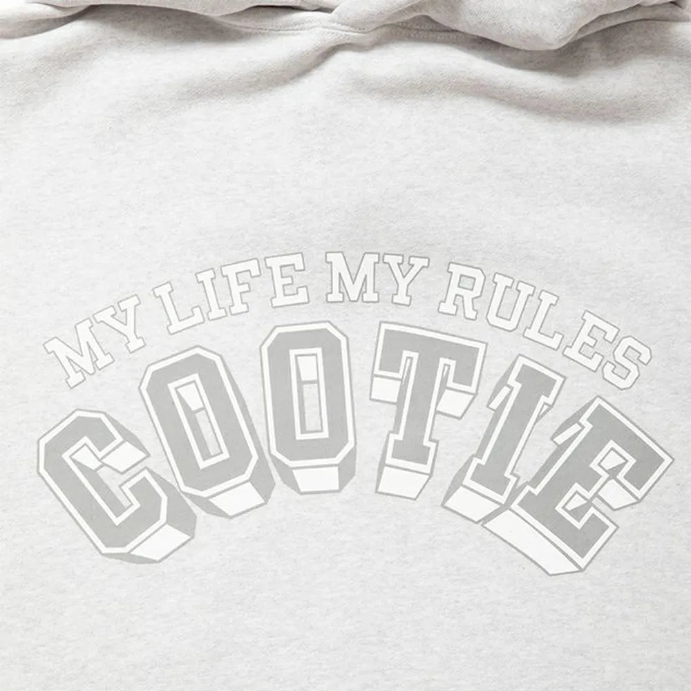 COOTIE PRODUCTIONS® / Open End Yarn Print Sweat Hooide