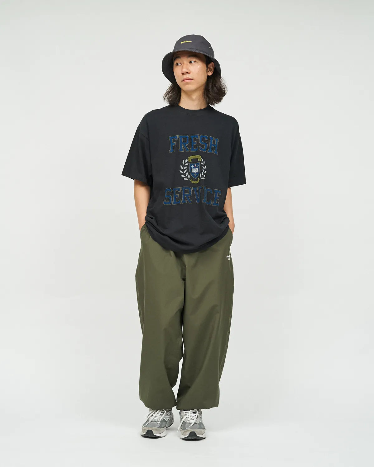 FreshService / CORPORATE PRINTED S/S TEE "COLLEGE" (FSC253-70013)