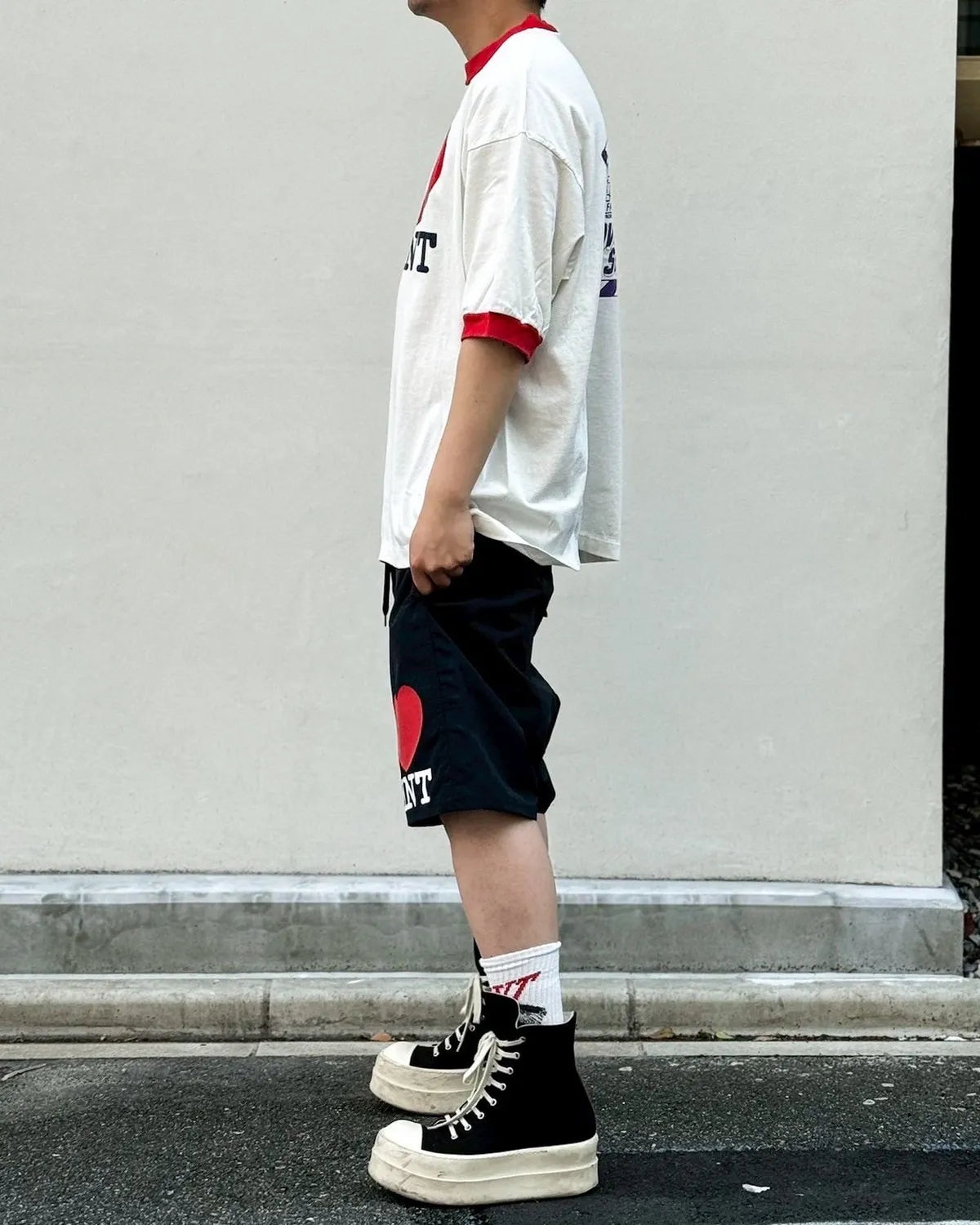 SAINT M×××××× (セントマイケル) / SS T-SHIRT I LOVE SAINT | 公式