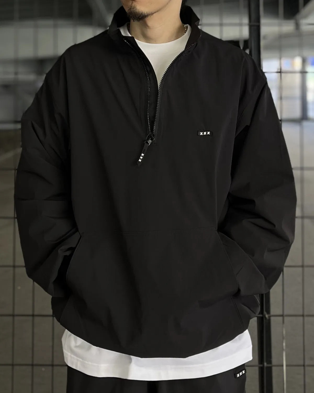 GOD SELECTION XXX / HALF ZIP TRACK JACKET (GX-A26-JK-05)