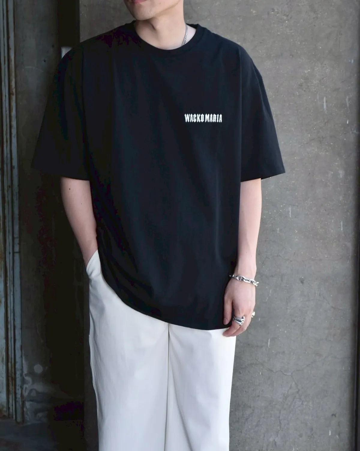 WACKO MARIA / WASHED HEAVY WEIGHT CREW NECK T-SHIRT -TYPE-8- (25SS-WMT-WT08)