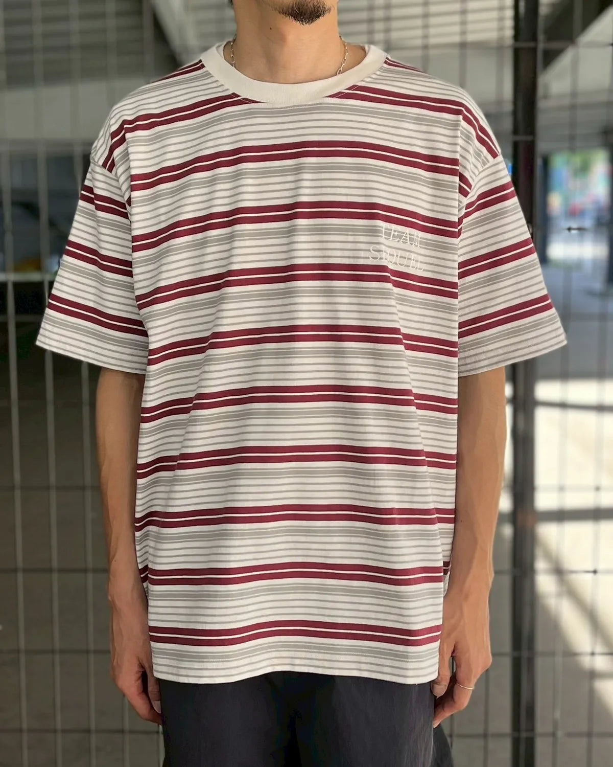 SEQUEL / BORDER T-SHIRT (SQ-26SS-CS-07)