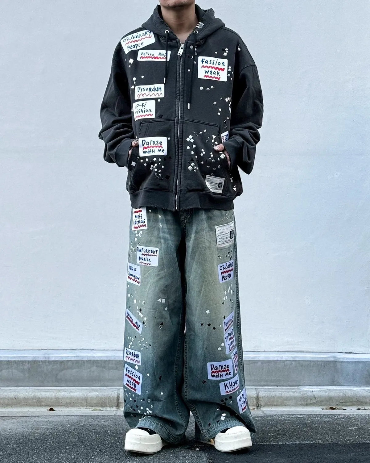 Maison MIHARA YASUHIRO / EMBELLISHED ST PK (A16PK551)