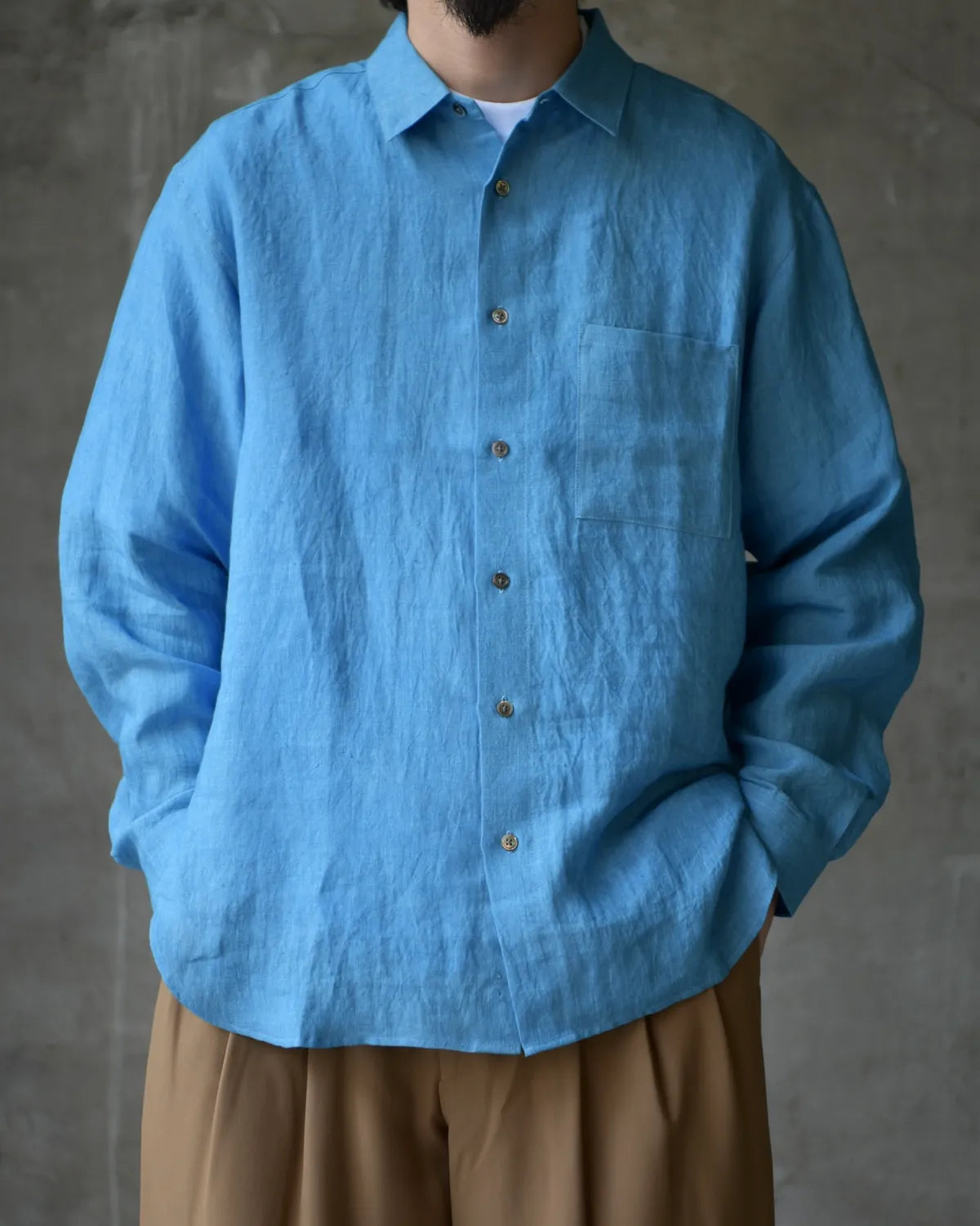POLYPLOID / CLASSIC POCKET SHIRT B (B-5-003-077)