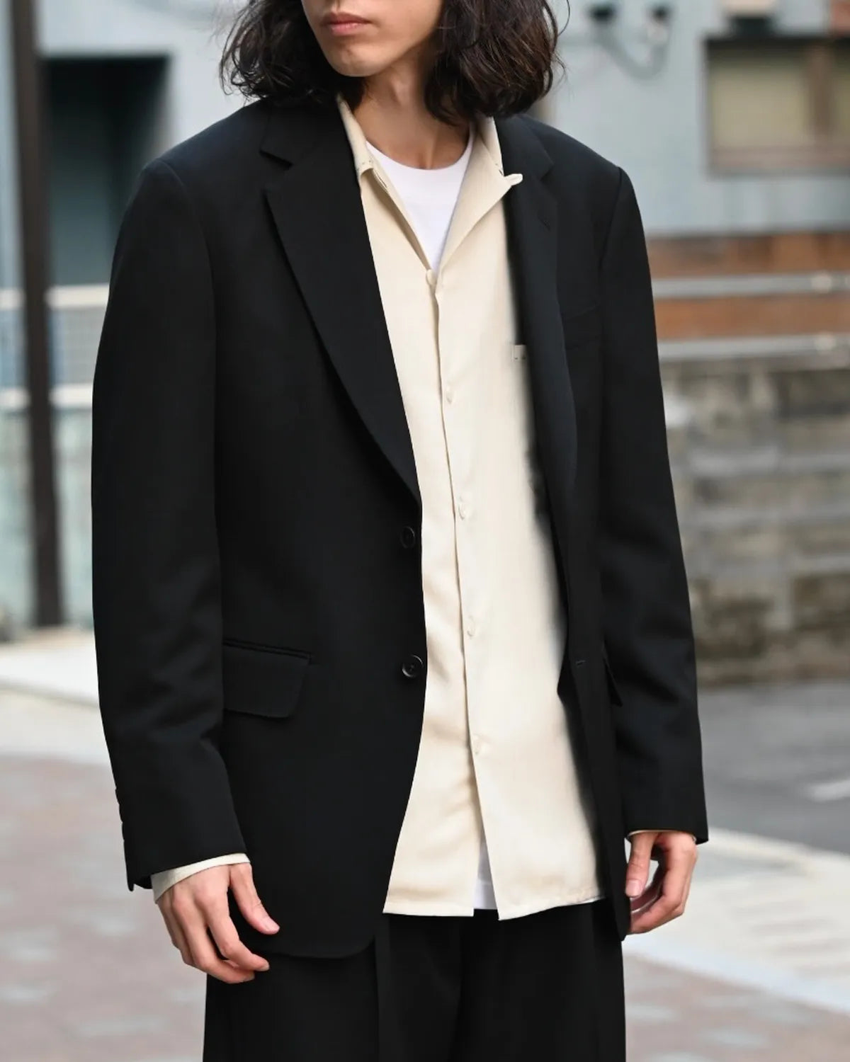 WACKO MARIA × DORMEUIL / SINGLE BREASTED JACKET -TYPE-7- ＆ PLEATED TROUSERS -TYPE-2- (25FW-WMO-SU07)