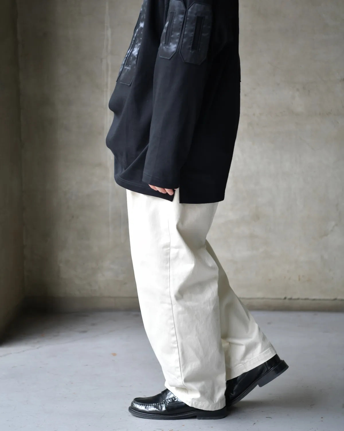 COOTIE PRODUCTIONS® / Wespoint 2 Tuck Easy Trousers (CTE-25A124)