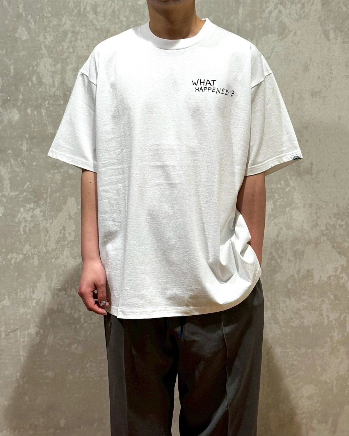 CITY COUNTRY CITY / COTTON S/S T-SHIRT_WHAT HAPPEND? (CCC-251T012)