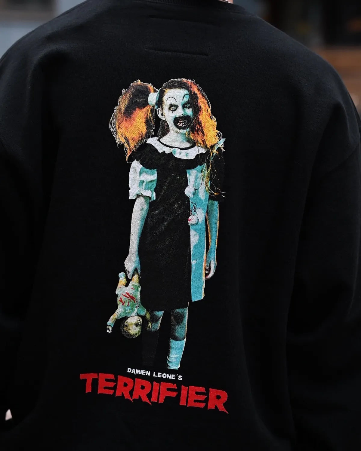 WACKO MARIA × TERRIFIER / HEAVY WEIGHT SWEAT SHIRT -TYPE 4- (TERRIFIER-WM-SS08)