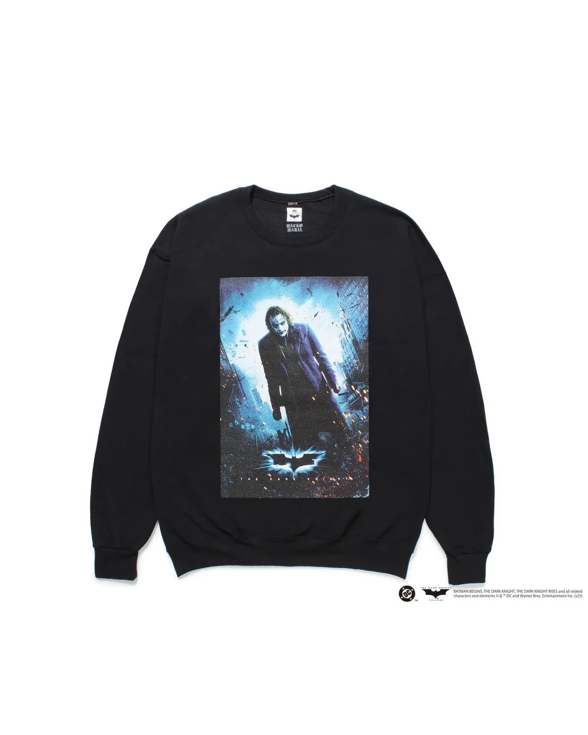 WACKO MARIA × THE DARK KNIGHT TRILOGY の SWEAT SHIRT -TYPE-3- (TDKT-WM-SS03)