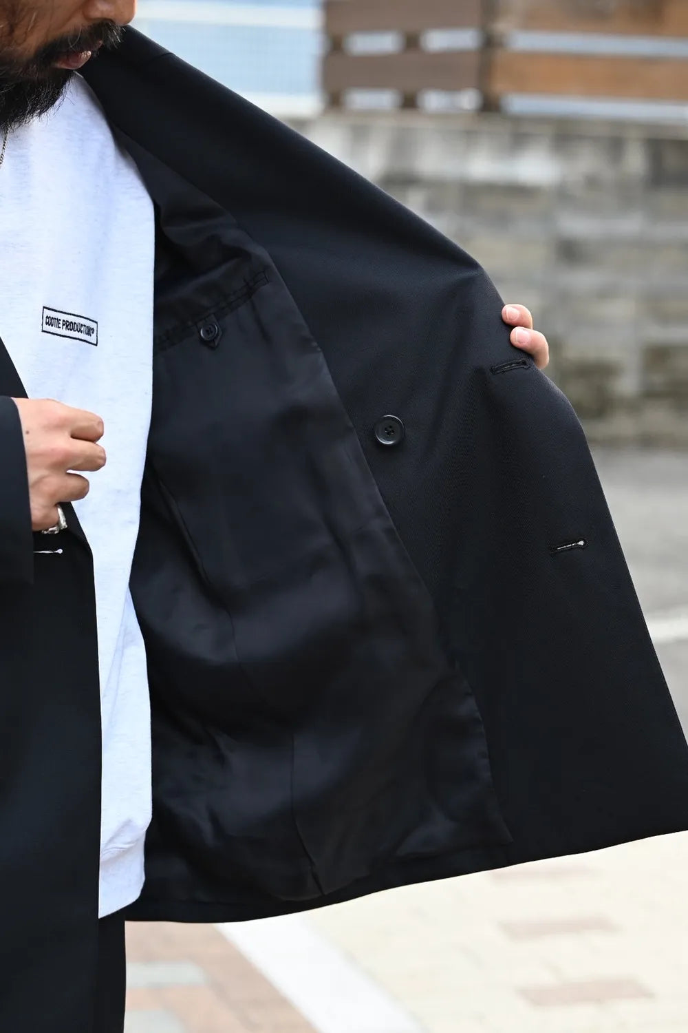 COOTIE PRODUCTIONS® / T/W Saxony Single Breasted Jacket (CTE-25A202)