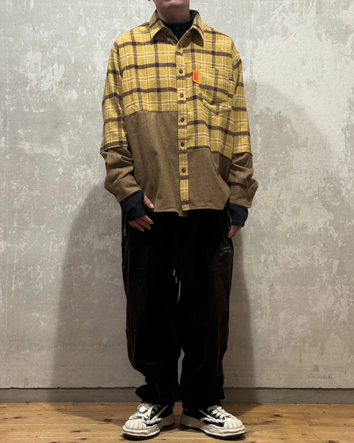 ALWAYS OUT OF STOCK / COMBINATION L/S SHIRT (HA-025205220)
