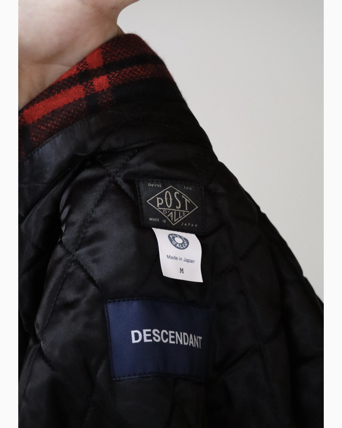 DESCENDANT / CRA90 PLAID JACKET POST O'alls (262PODS-JKM01)