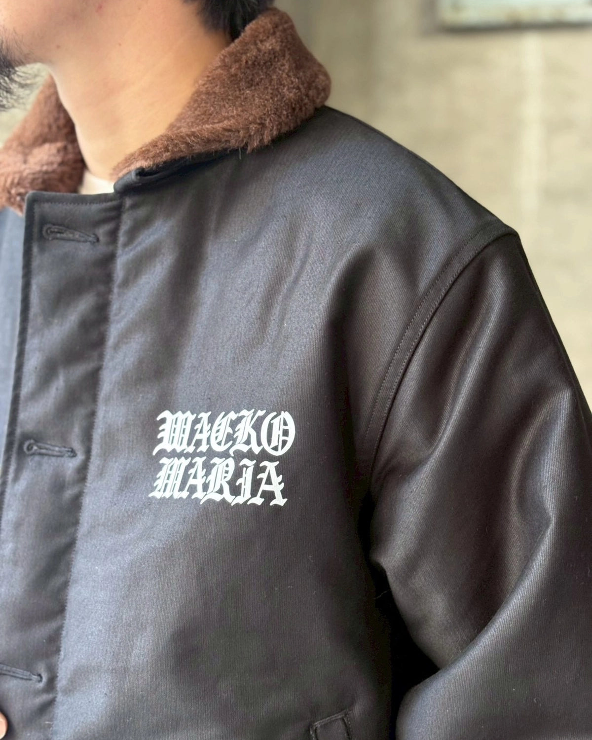 WACKO MARIA × WOLF’S HEAD / SKA JACKET (WOLFSHEAD-WM-BL19)