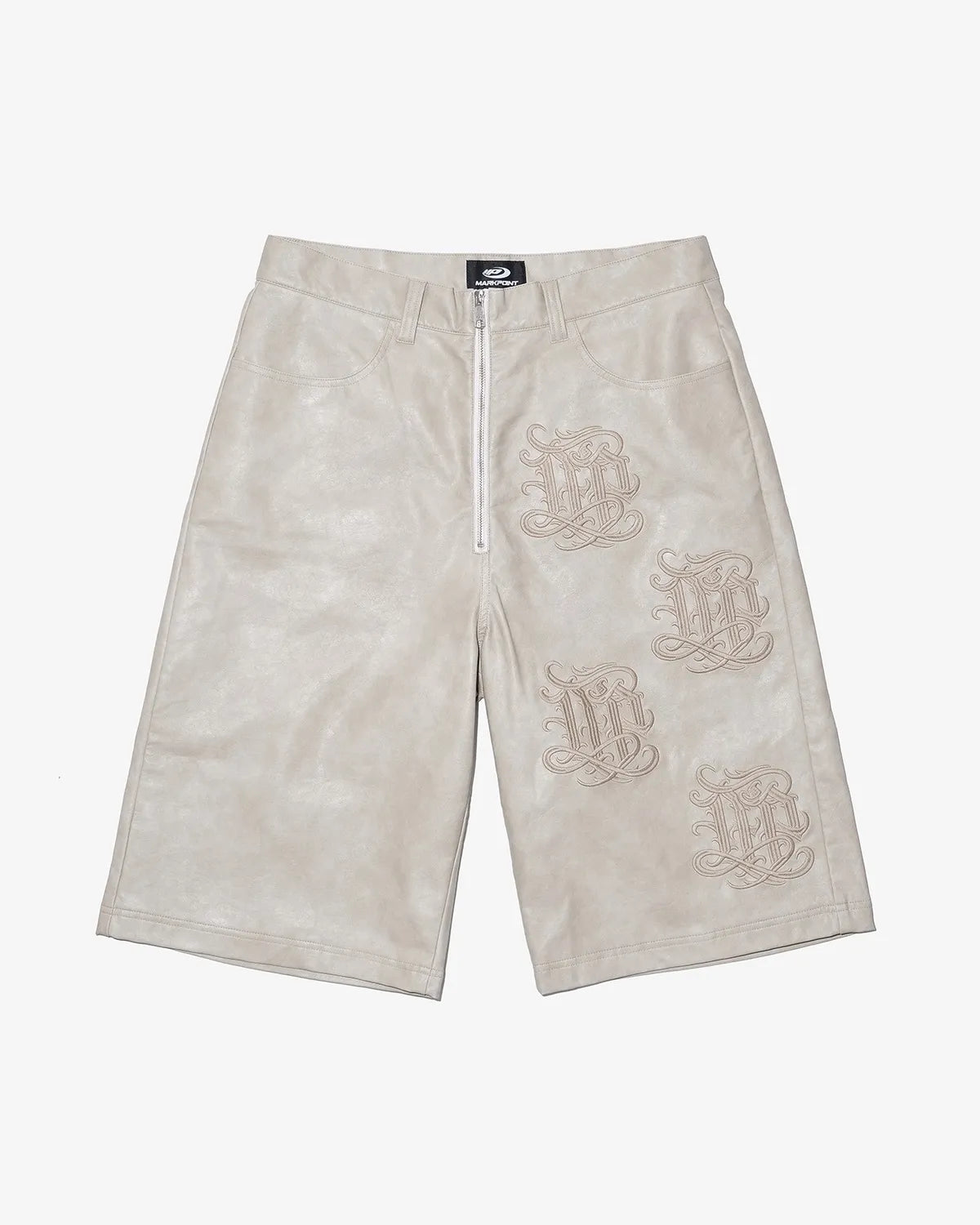 MARK POINT × KB / KB×MP LEATHER SHORTS