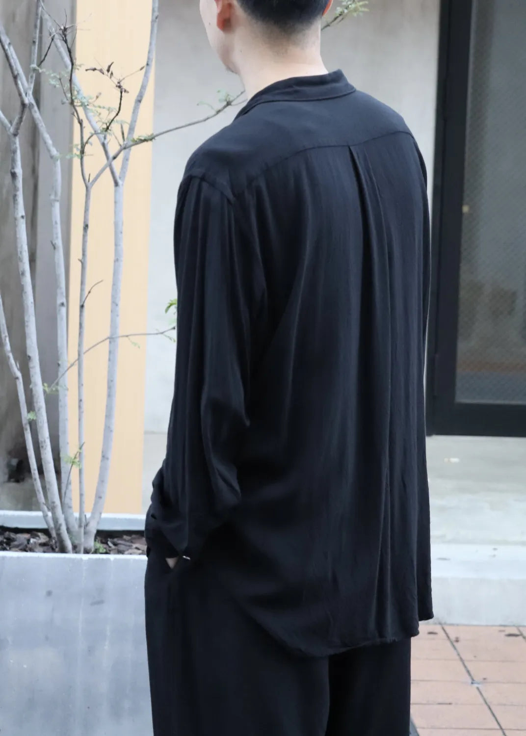 COMOLI / レーヨン コモリシャツ (D01-02003)