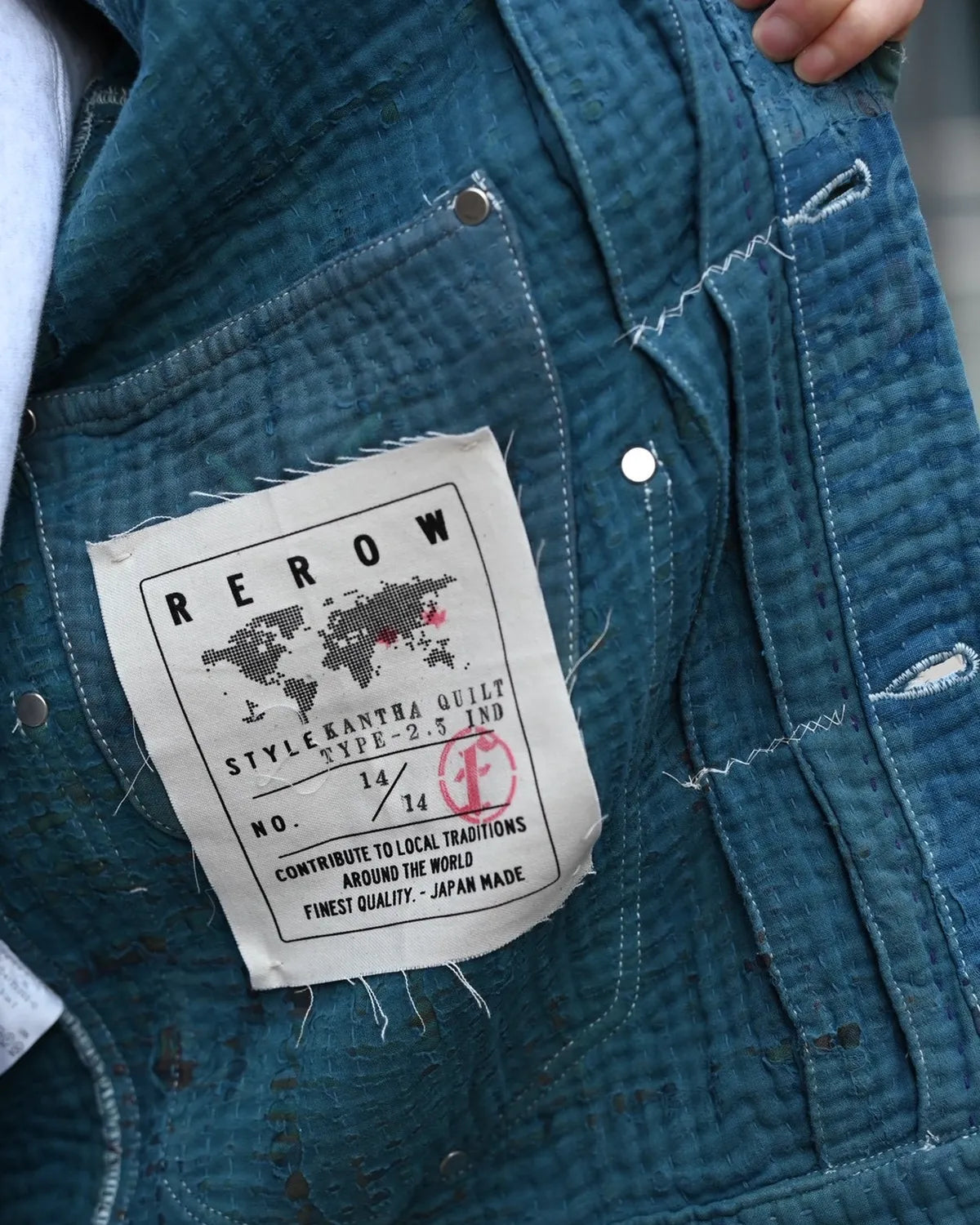 FAF/Fake As Flowers / Kantha Quilt TYPE-2 (104122202)