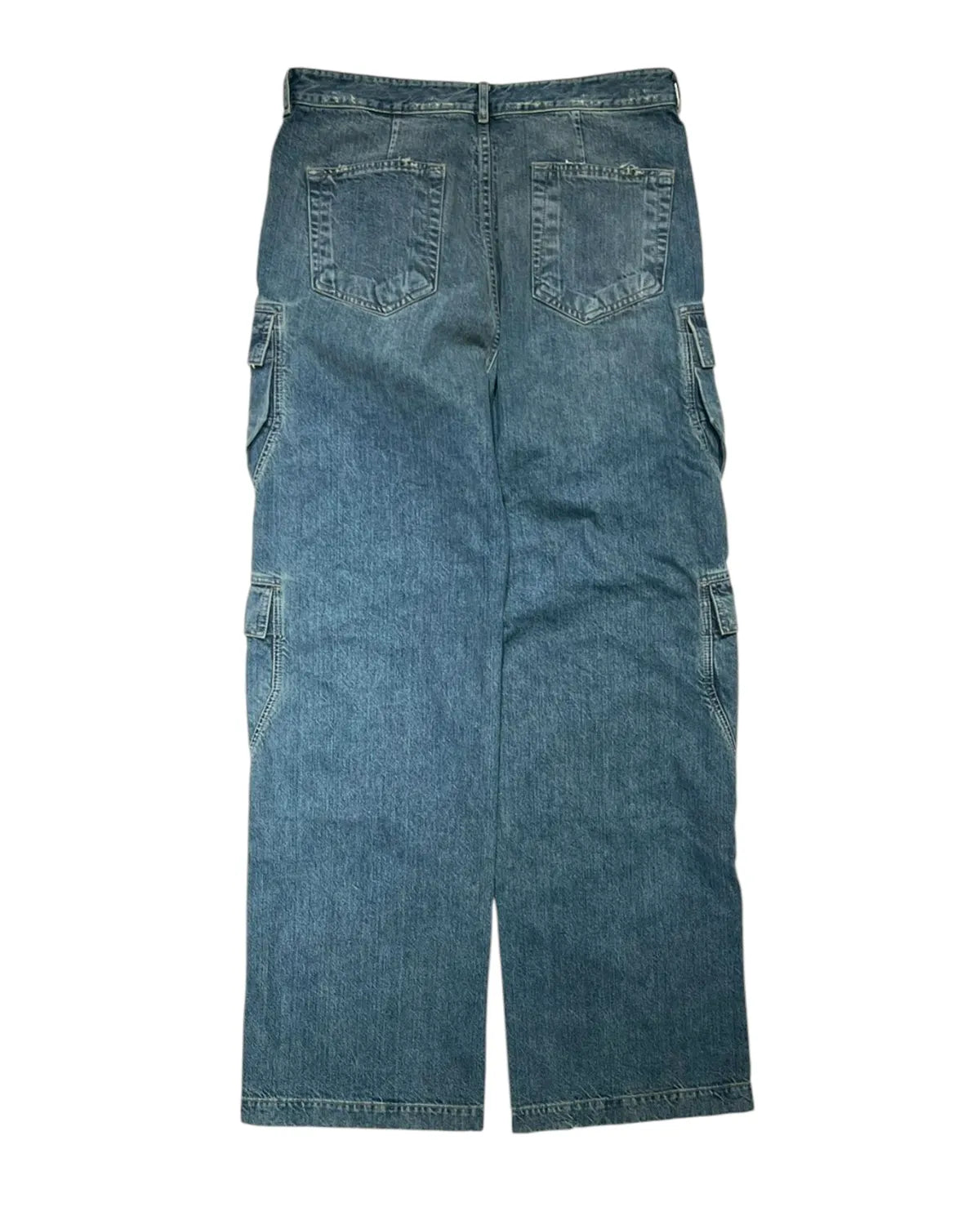 Rick Owens DRKSHDW / DOUBLE CARGO JEANS (DU01F4361)