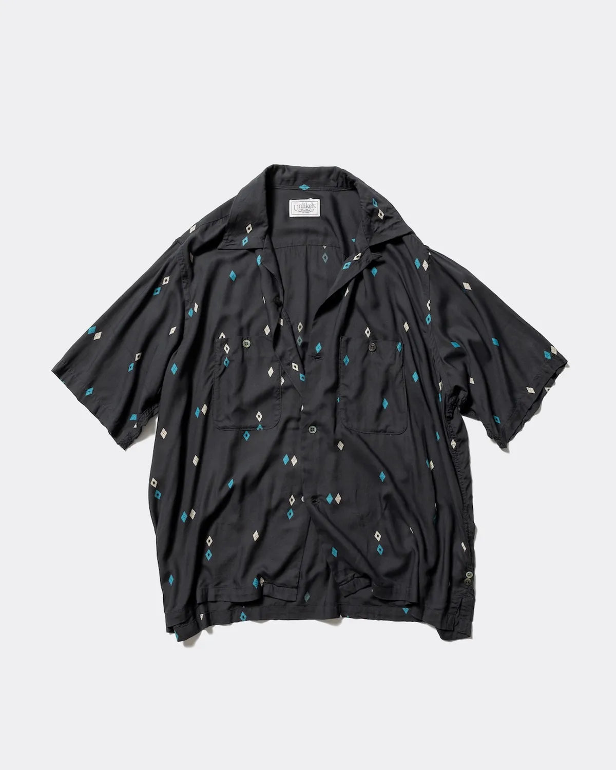 Unlikely / Unlikely Rayon Shirts S/S Argyle (U26S-01-0001)