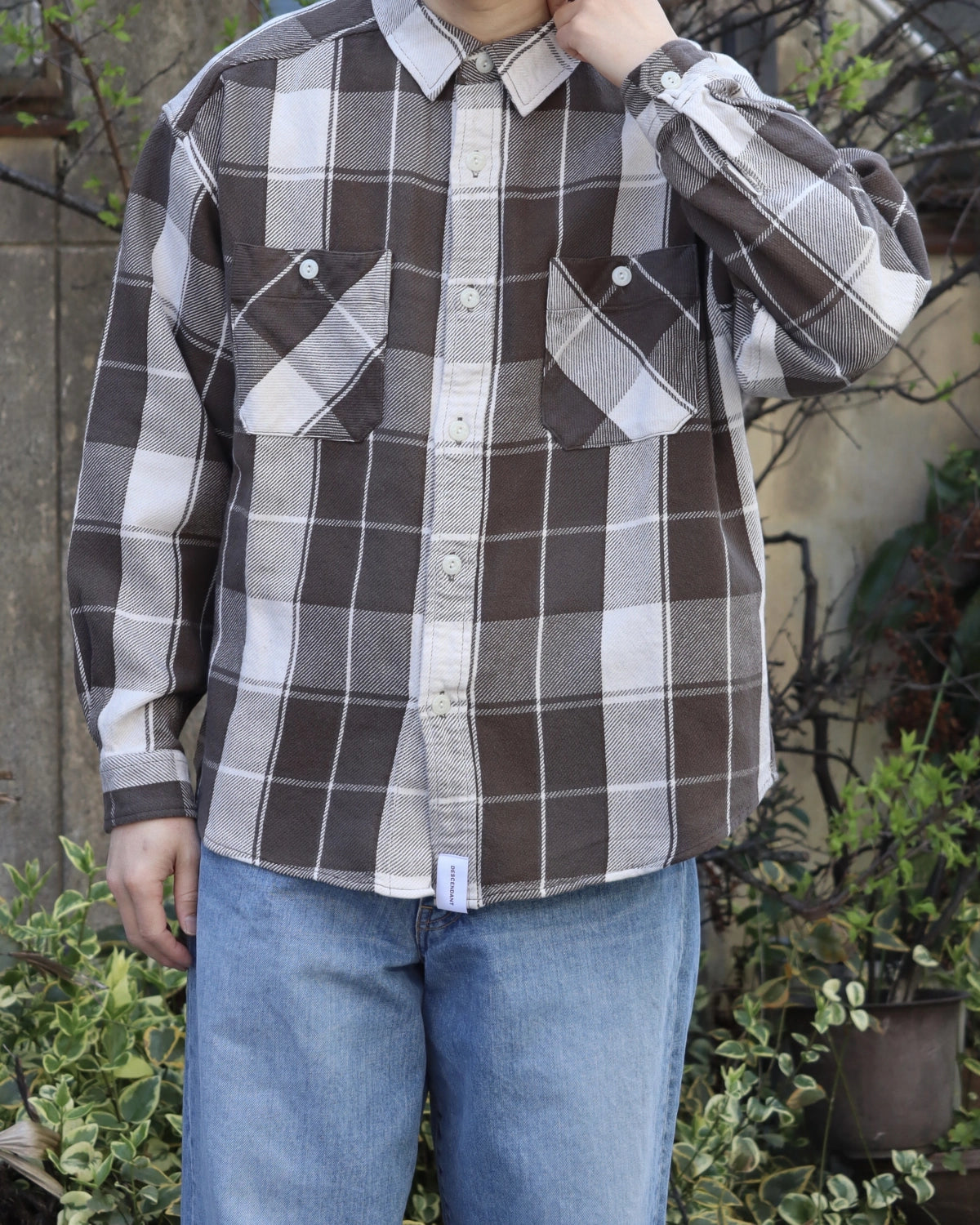 DESCENDANT (ディセンダント) / VANNING PLAID LS SHIRT | 公式通販