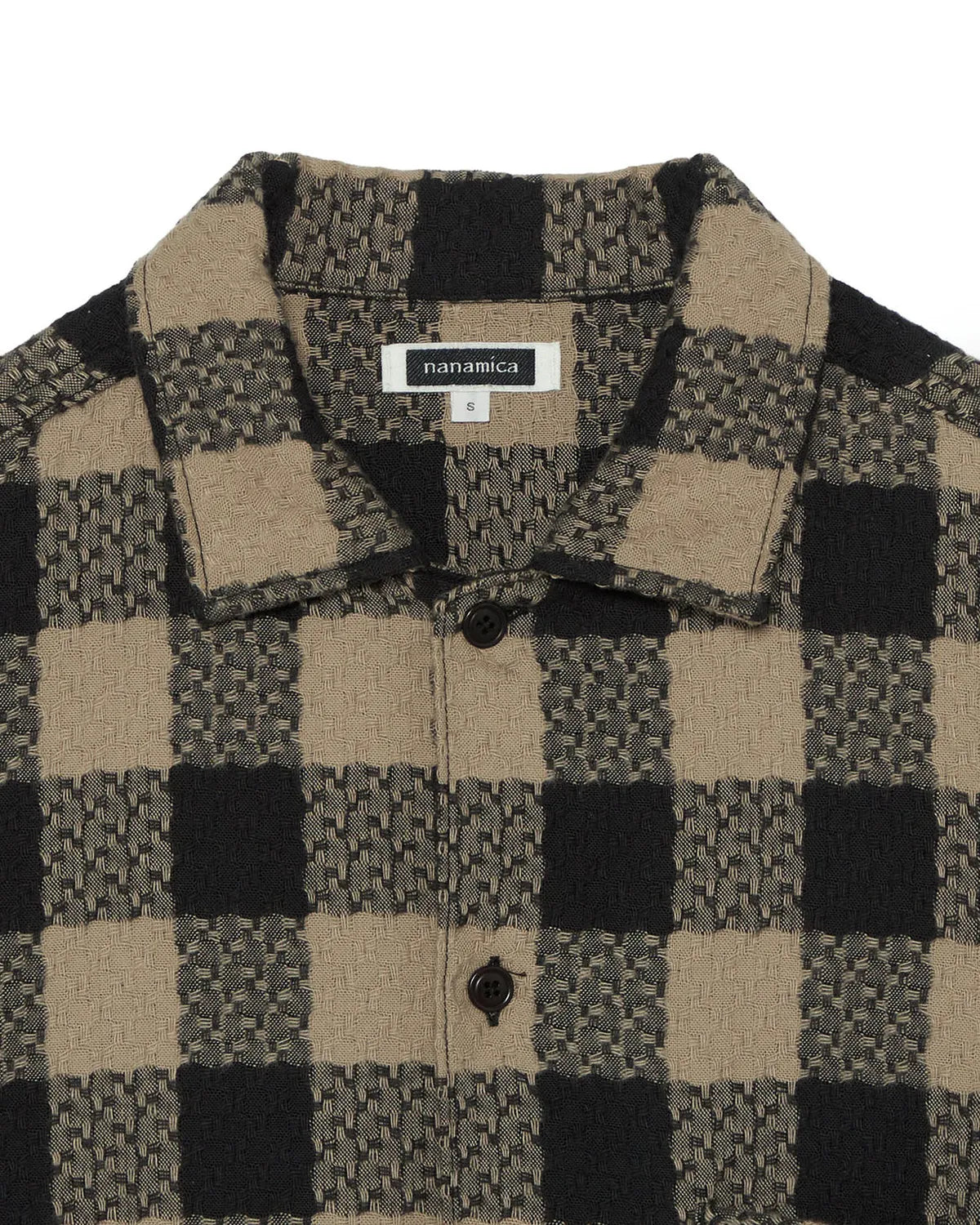 nanamica / OOAL Block Check Jacquard Shirt (S26FG017)