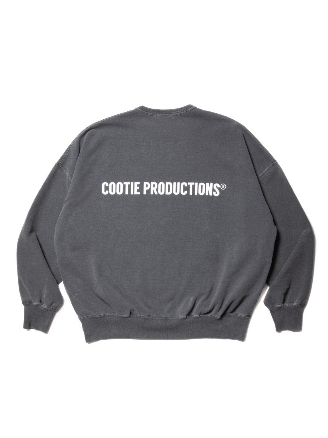 COOTIE PRODUCTIONS® / Pigment Dyed Open End Yearn Sweat Crew