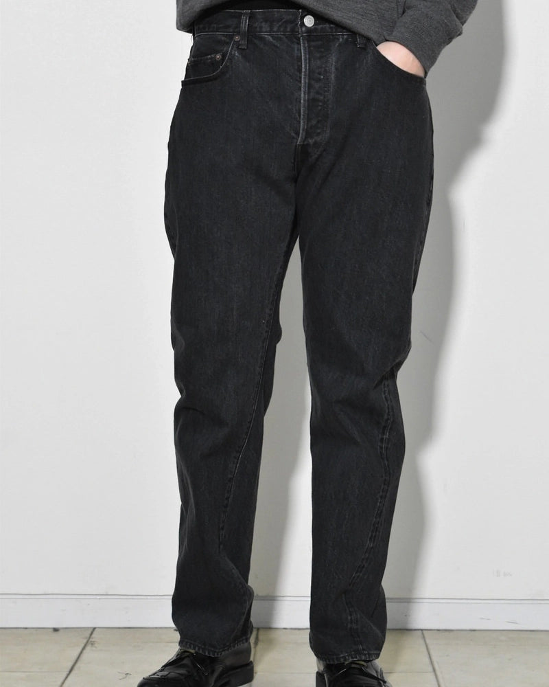 CIOTA / Straight 5 Pocket Pants  (PTLM-21STB-MBK)