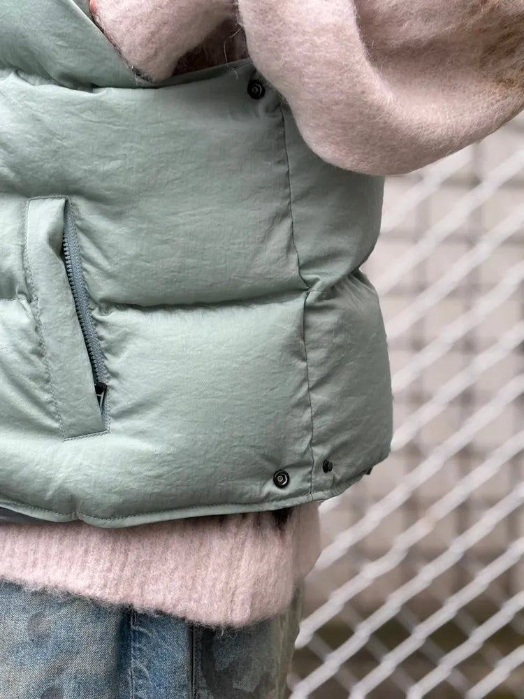 refomed / SLEEPING DOWN VEST (REVE-004)