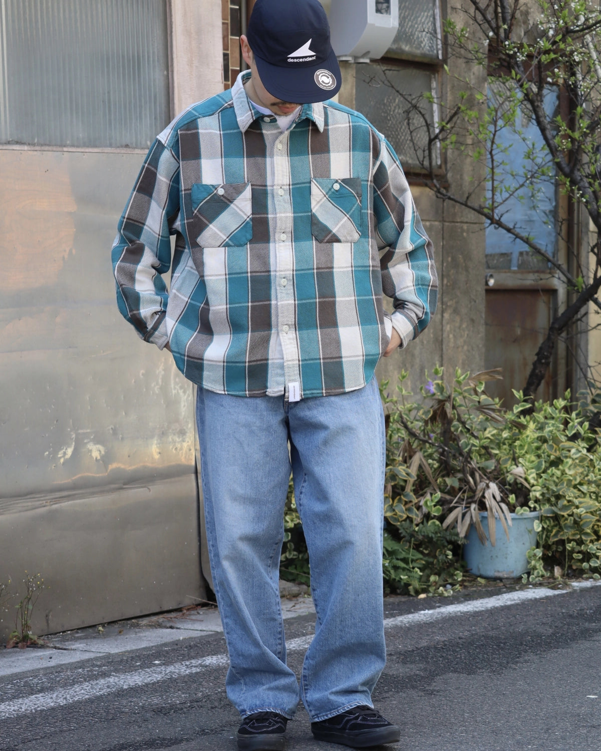 DESCENDANT (ディセンダント) / VANNING PLAID LS SHIRT | 公式通販
