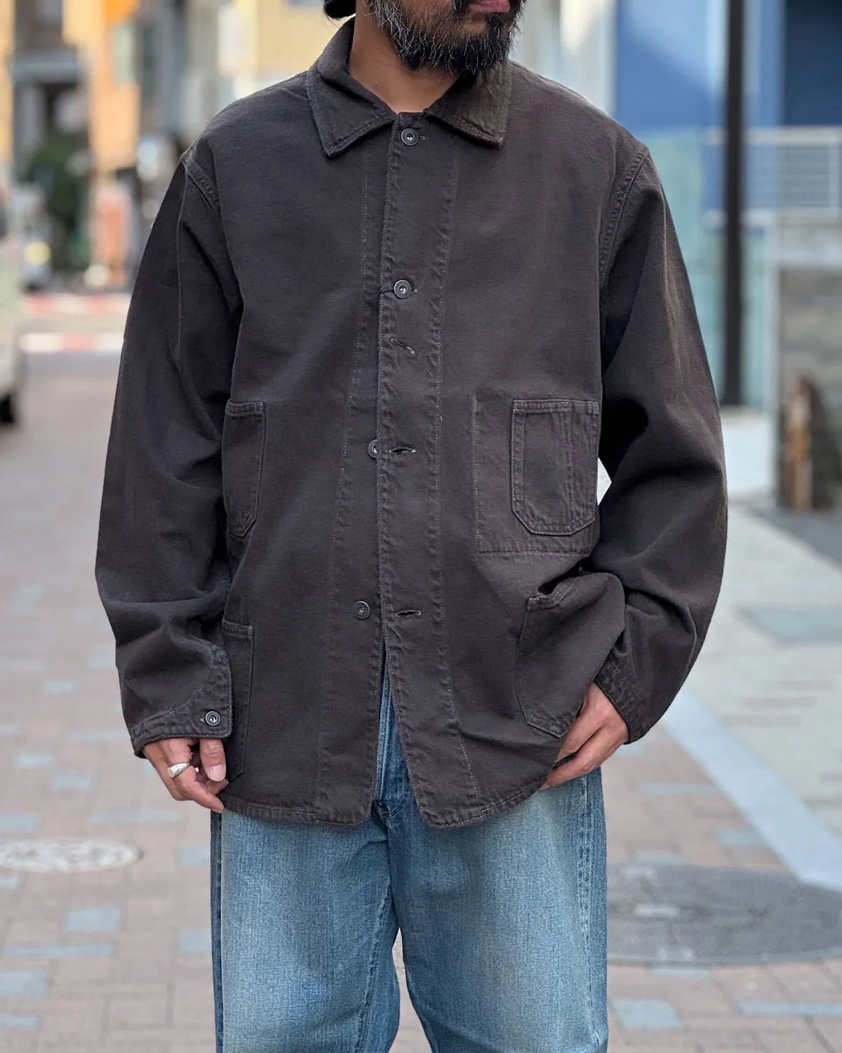 A.PRESSE / Vintage Denim Chore Jacket (26AAP-01-55)