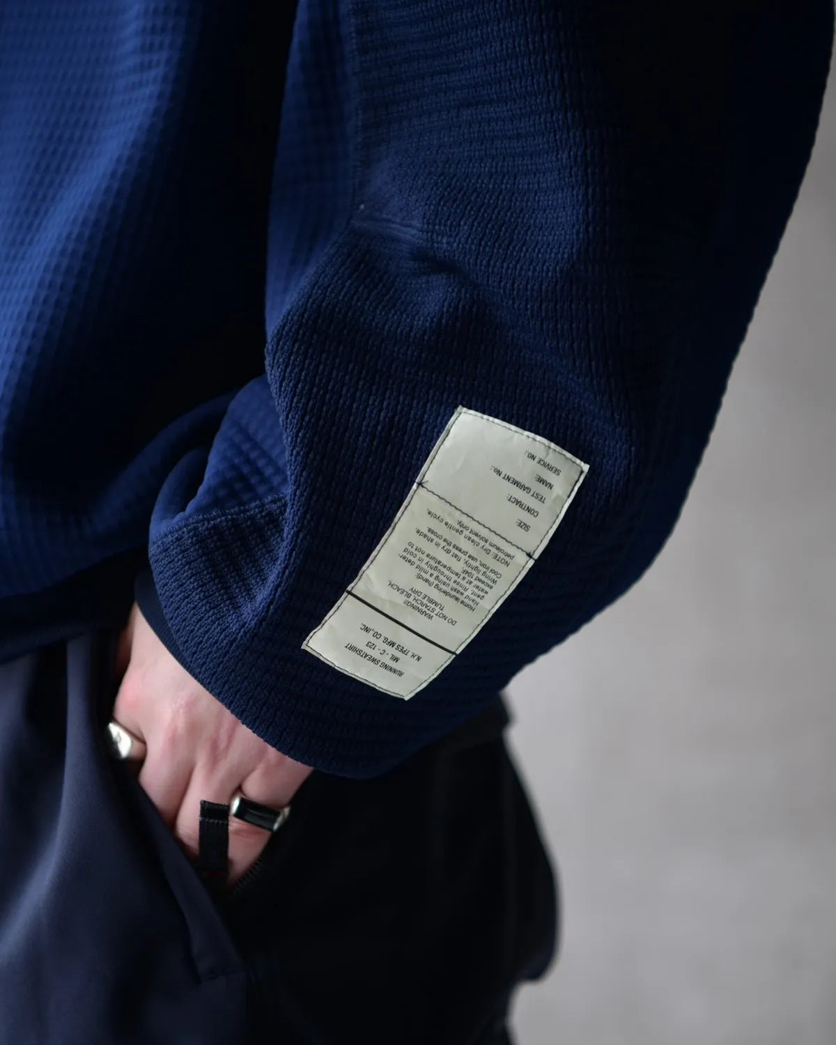 N.HOOLYWOOD TEST PRODUCT EXCHANGE SERVICE / CREWNECK SWEATSHIRT (9261-CS03-013)