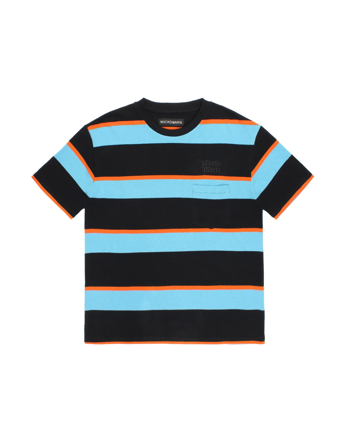 WACKO MARIA / STRIPED CREW NECK T-SHIRT (26SS-WMT-SS01)