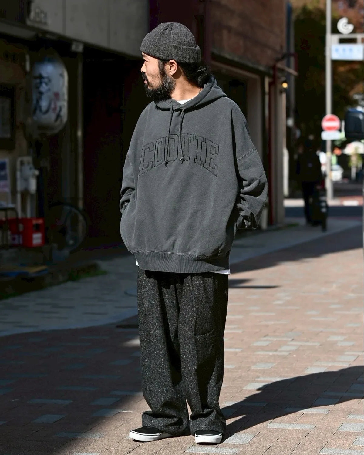 COOTIE PRODUCTIONS® / Chubby SwePigment Dyed Open End Yarn Sweat Hoodie (CTE-25A312)