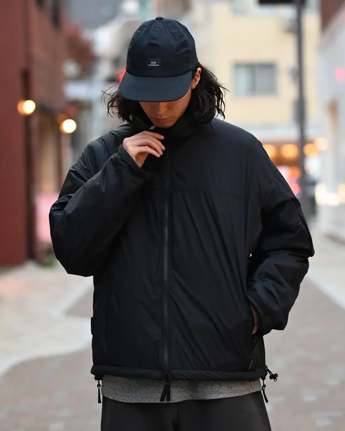 N.HOOLYWOOD TEST PRODUCT EXCHANGE SERVICE / REVERSIBLE OVERSHIRT (9252-BL01-003)