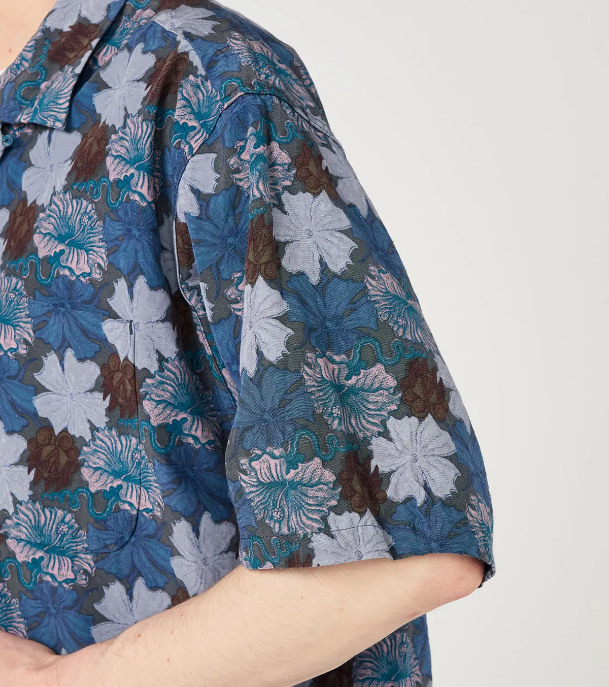 nanamica / NANALOHA S/S Shirt (S26SG065)