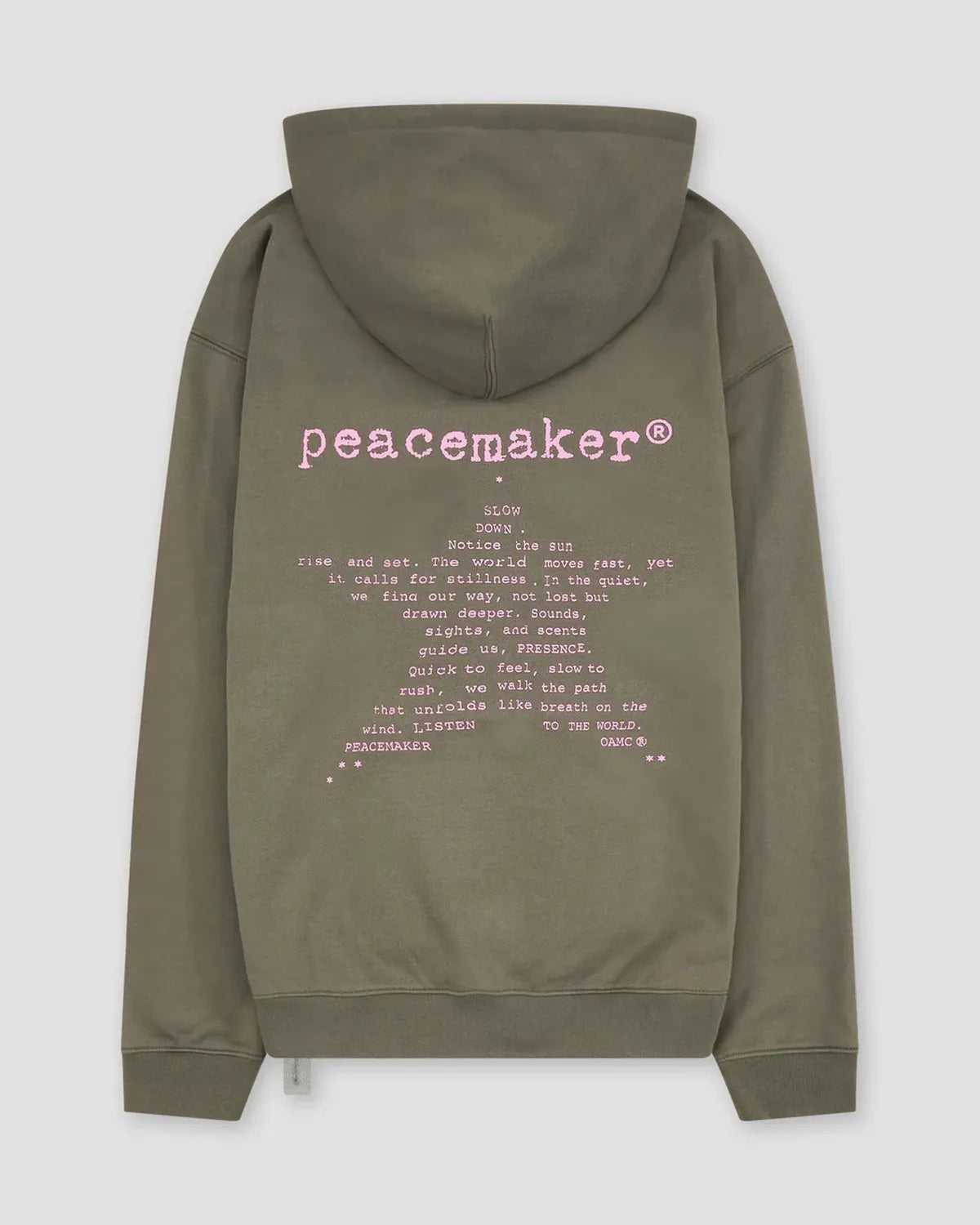 OAMC Peacemaker / Loose Fit Hoodie Star Print (PCM2OH01LFT)
